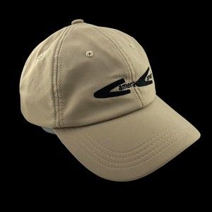 Unisex Imperial Sports Cap Camera Corner Khaki w/Black Embroidery Adjustable NWT